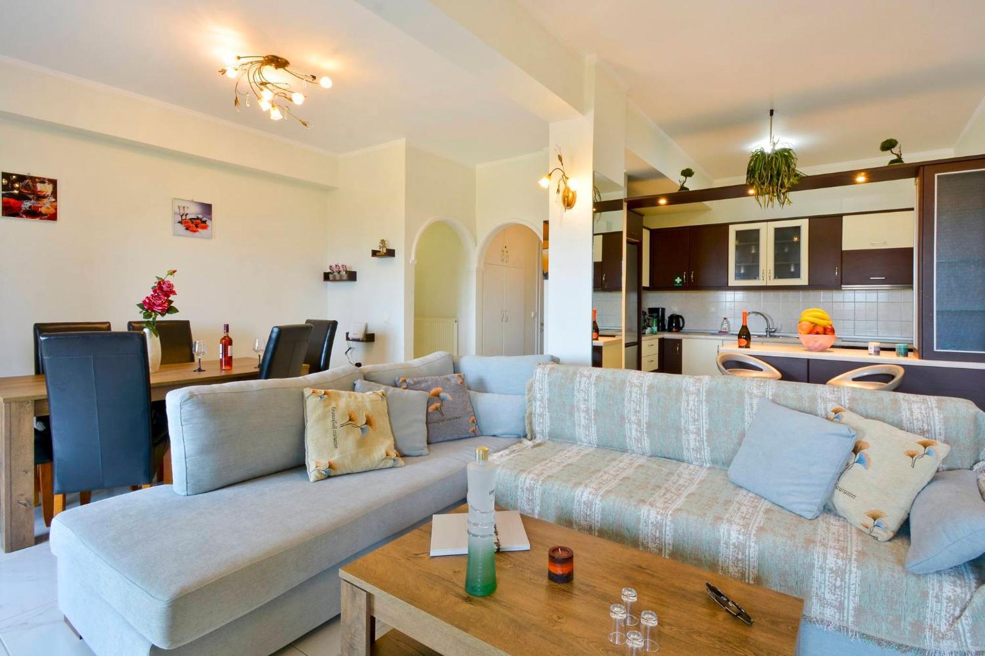 Corfu Seaty Apartment Potamós Dış mekan fotoğraf