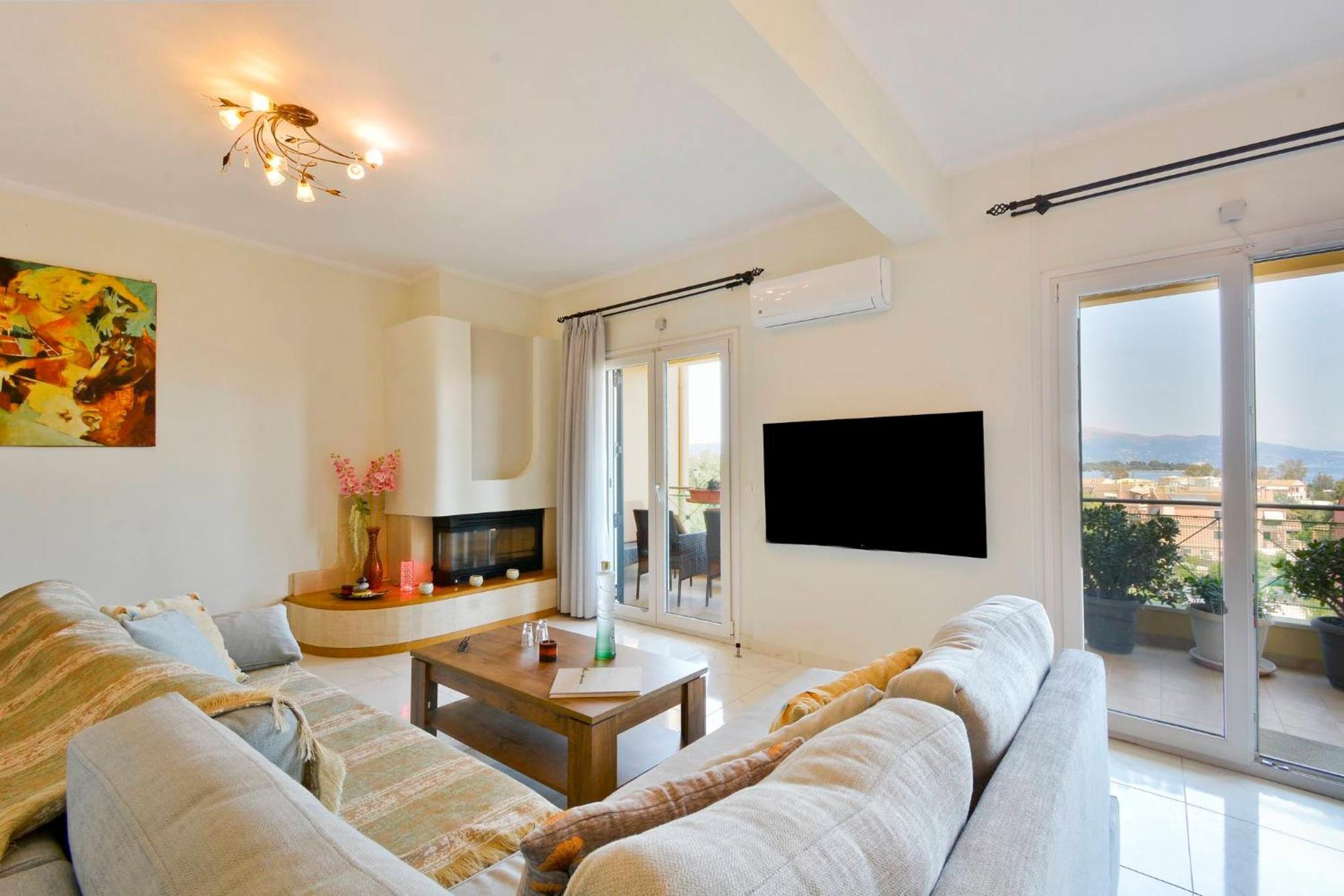 Corfu Seaty Apartment Potamós Dış mekan fotoğraf